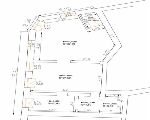 SPATIU COMERCIAL CENTRAL | 107 MP | ORADEA